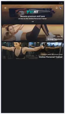BTFIT android App screenshot 1